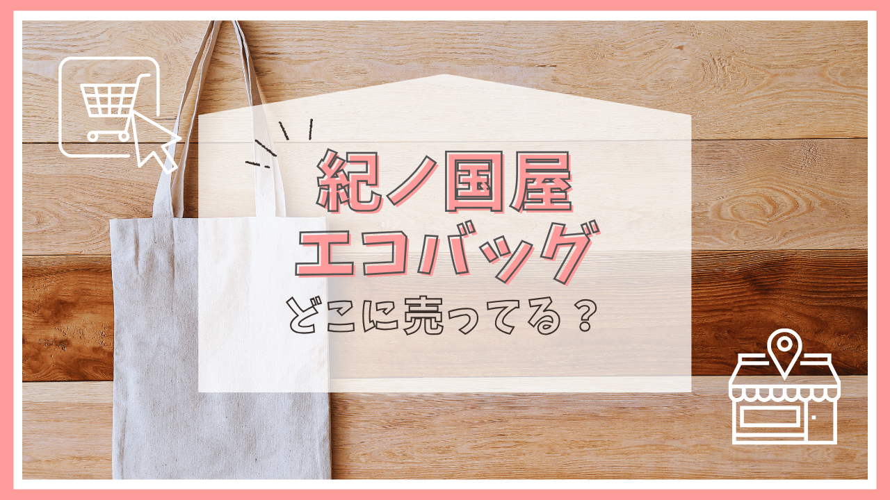 紀ノ国屋エコバッグはどこで売ってる？